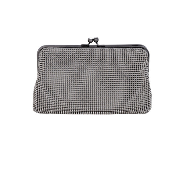 Dimple Mesh Clutch - Whiting and Davis Collection