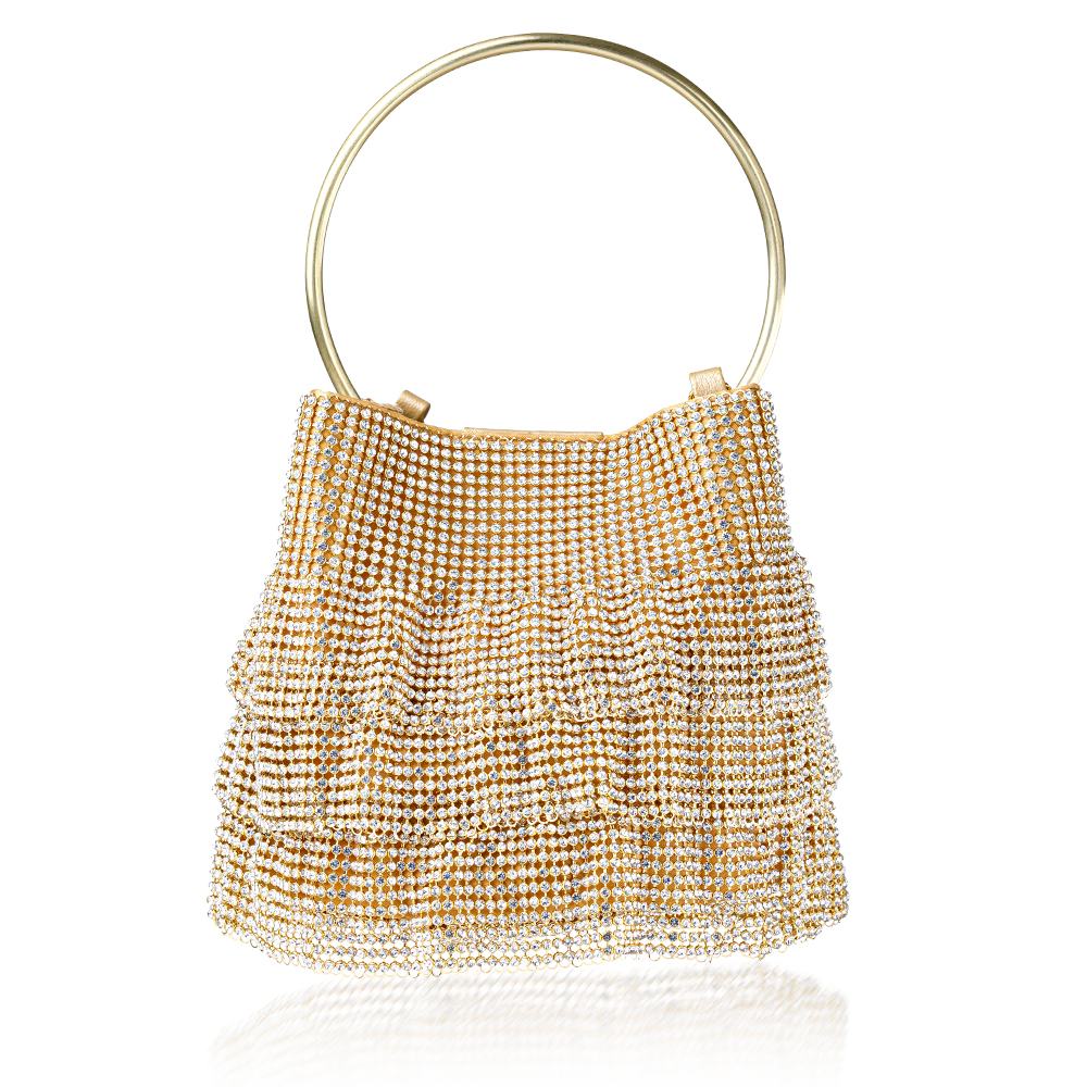 Get Party Ready with the Soleil Ruffle Bucket Bag - Whiting and Davis ...
