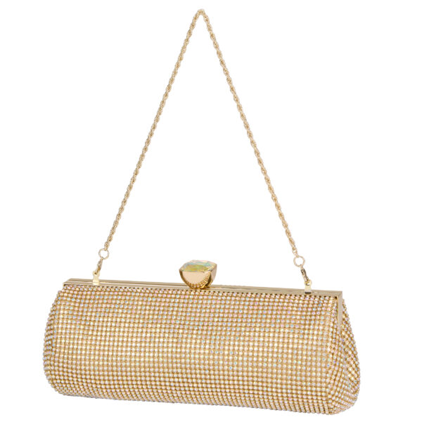 Grace Crystal Top Clutch - Image 5