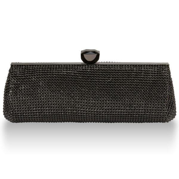 Grace Crystal Top Clutch