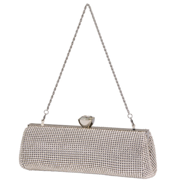 Grace Crystal Top Clutch - Image 5