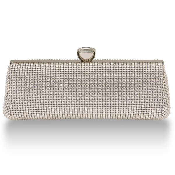 Grace Crystal Top Clutch