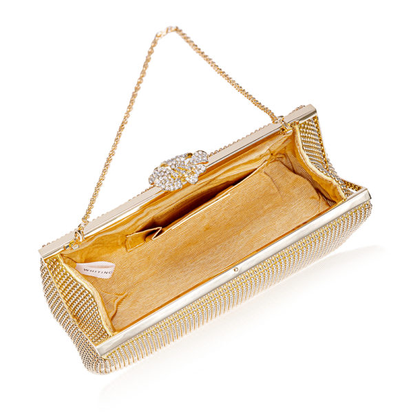 Crystal Flower Clasp Clutch - Image 3
