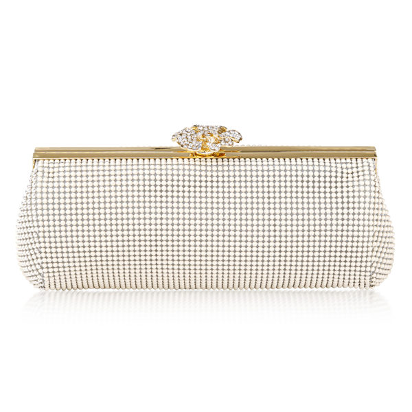 Crystal Flower Clutch