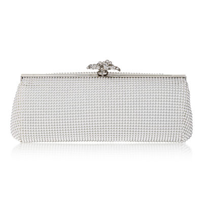 Crystal Flower Clutch